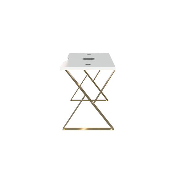 Miza za manikuro AFINIA ART DECO X - Zlata
