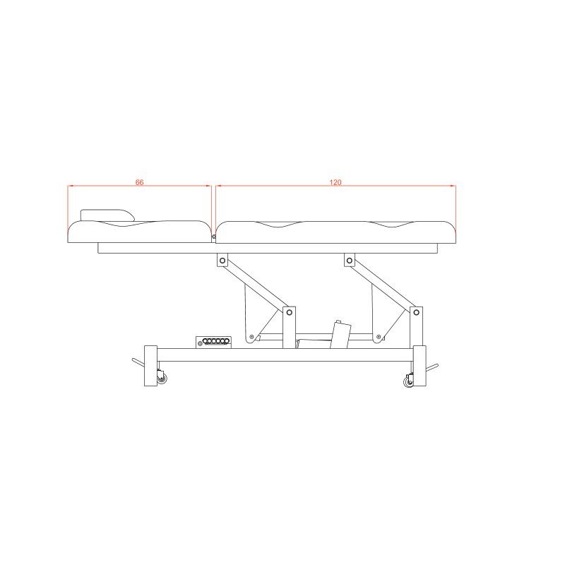 Električna masažna miza FOXY 2212