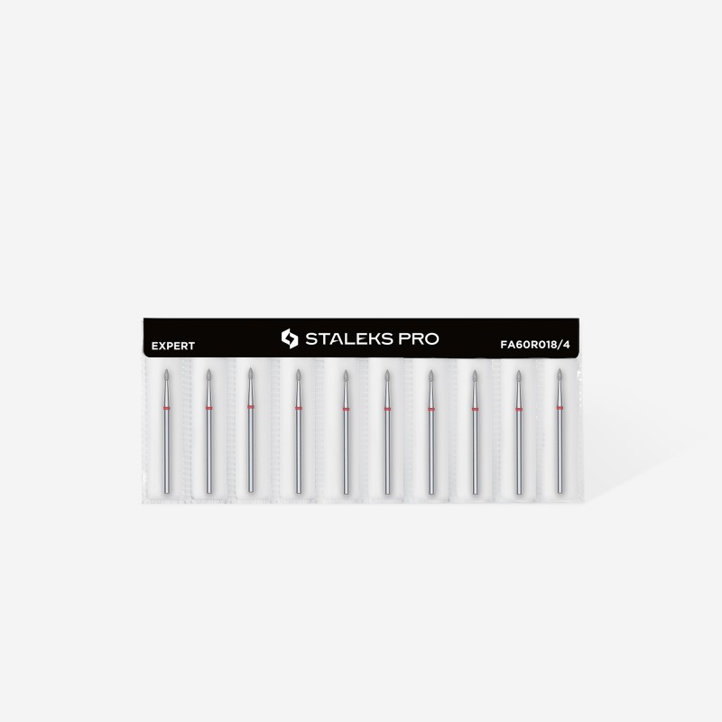 STALEKS Diamantni nastavek rdeč FA60R018/4 
