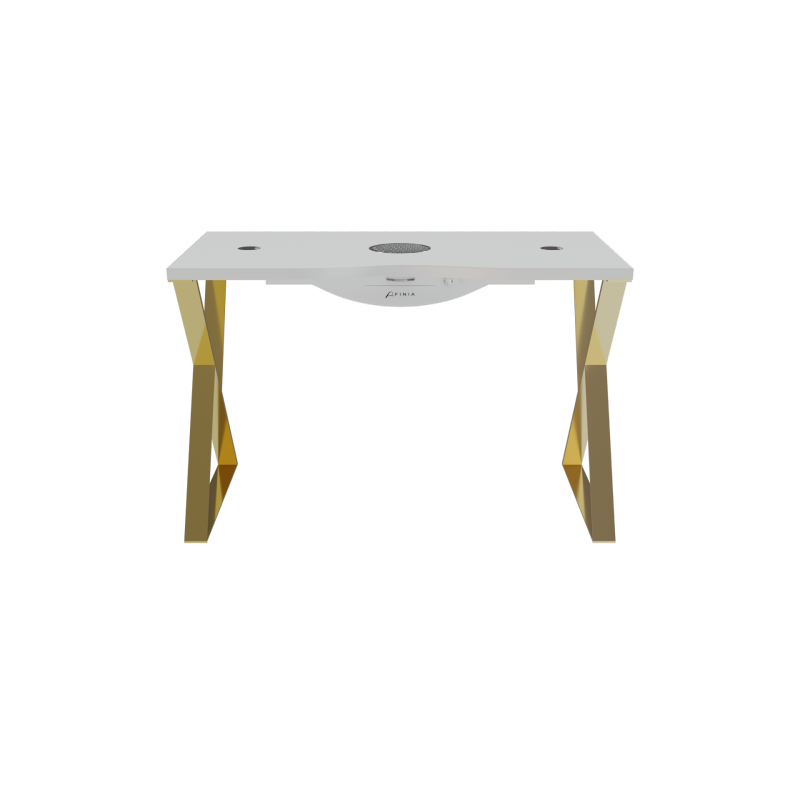 Miza za manikuro AFINIA ART DECO X - Zlata
