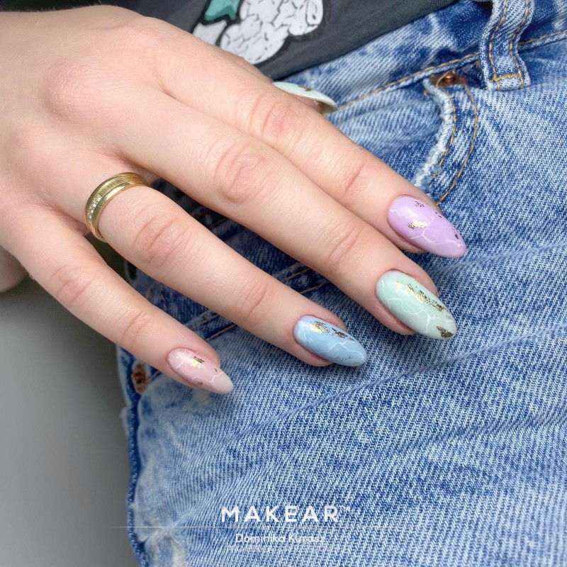 Makear COLOR RUBBER BASE - AZZURE