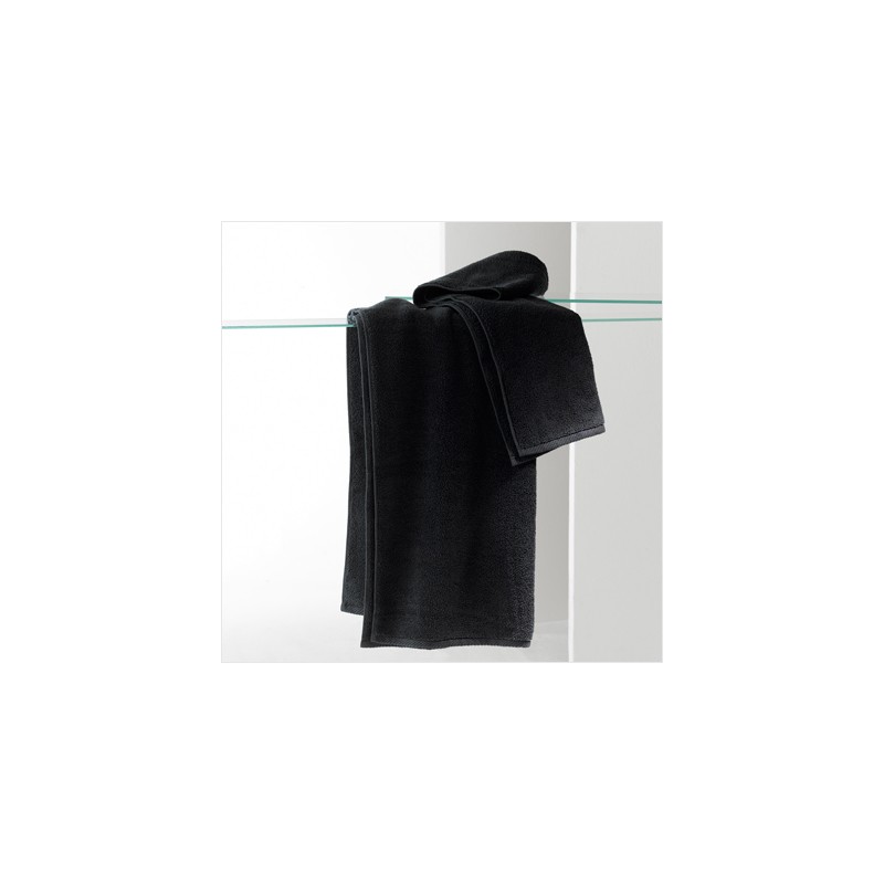 Črna brisača DELUXE 