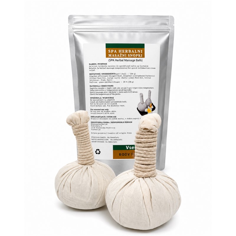 SPA zeliščni masažni snopki 150g
