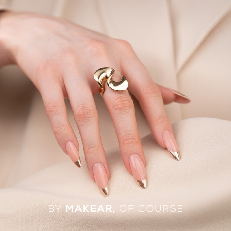 MAKEAR SFX tekoči Chrome effect - Platinum BC02