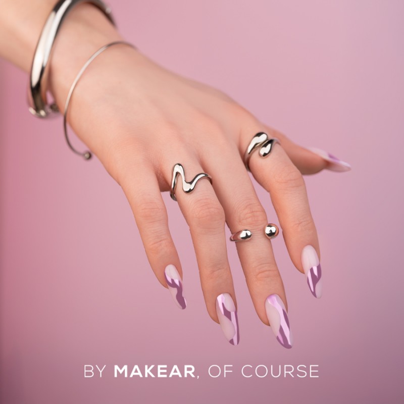 MAKEAR SFX tekoči Chrome effect - Violet BC06