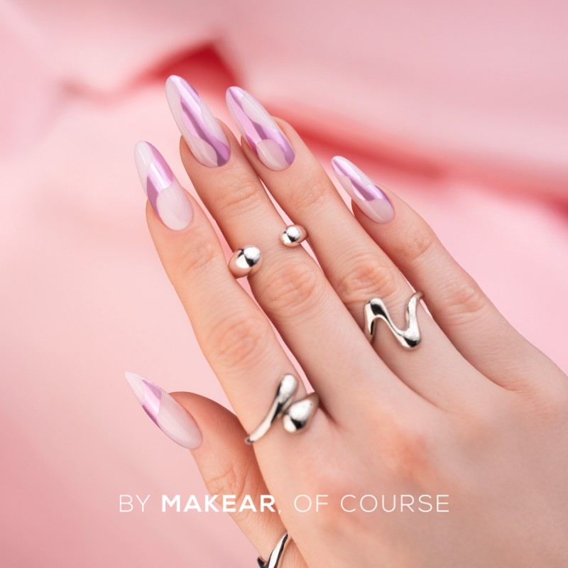 MAKEAR SFX tekoči Chrome effect - Violet BC06