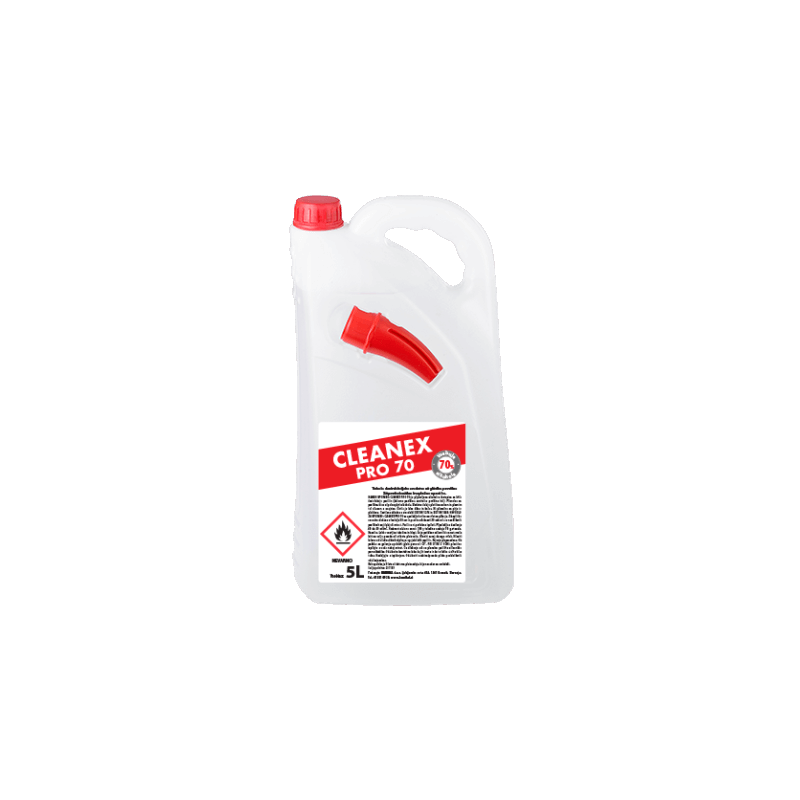Cleanex Pro 5L, alkoholno čistilo za površine 70%