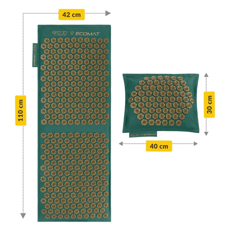 Akupressurmatte ECO mit XL Kissen