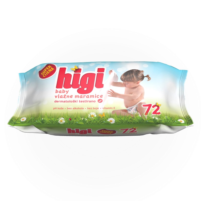 Vlažilni robčki Higi 72/1