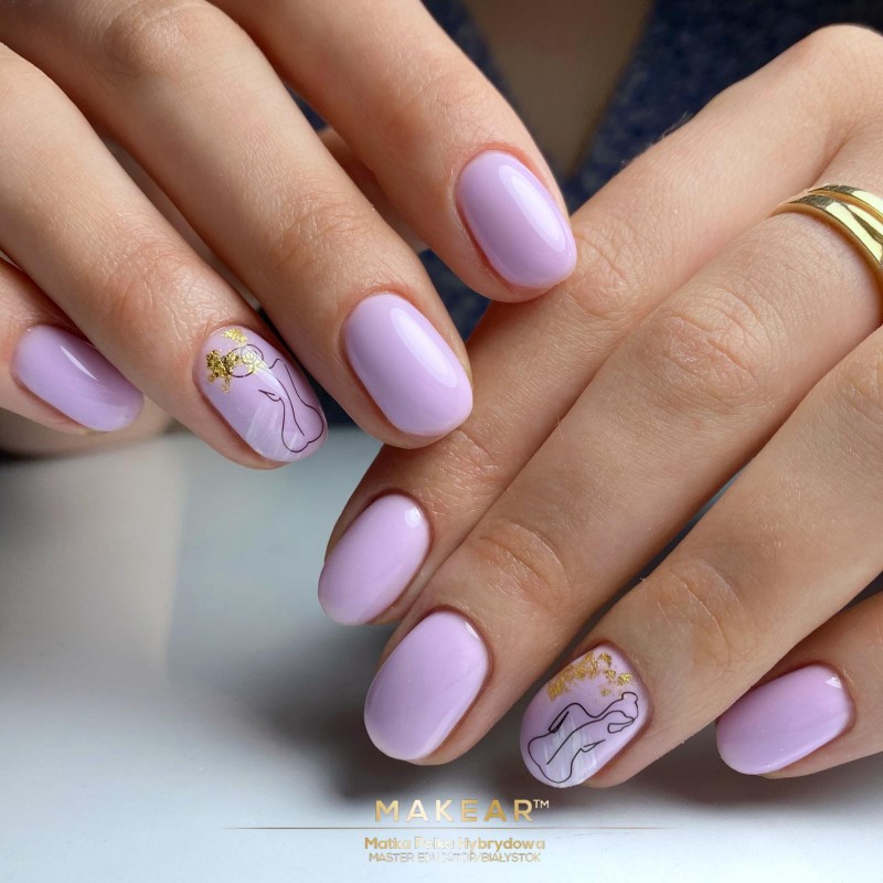 Makear COLOR RUBBER BASE - LAVENDER