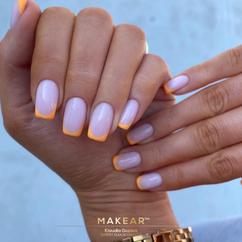 Makear COLOR RUBBER BASE - HELLROSA