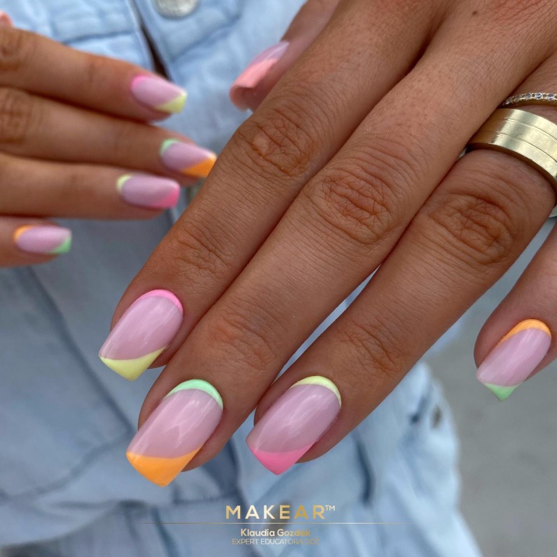 Makear COLOR RUBBER BASE - HELLROSA