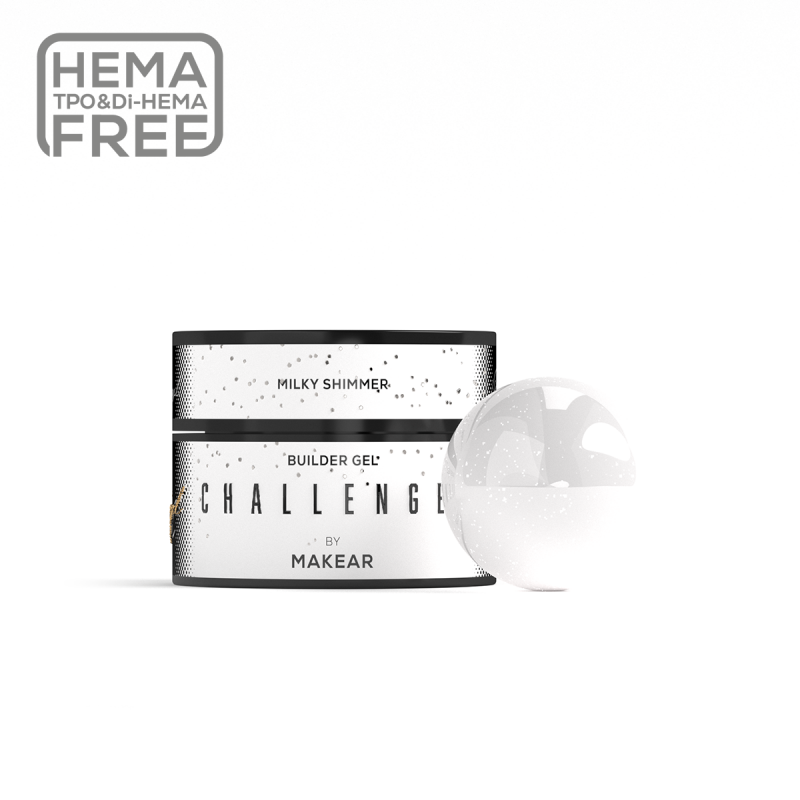 Challengel Building Gel Shimmer Milky HG11