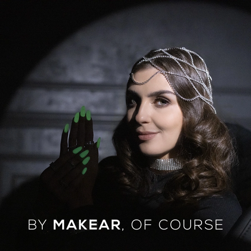 Makear MCL03 Silver Purr - UV Gel Polish 8ml