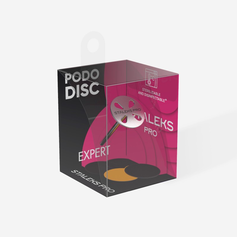 STALEKS PRO PODODISC S EXPERT Disk za pedikuru + set zemjenskih brusnih papira PDSET-15