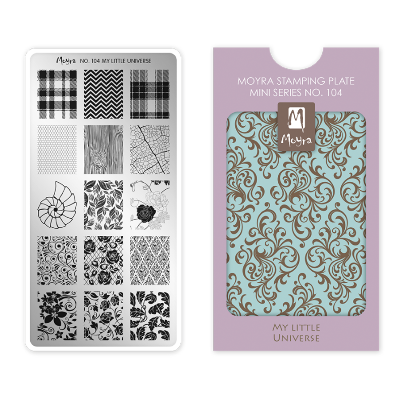 Moyra MINI Platte My little universe Nr.104