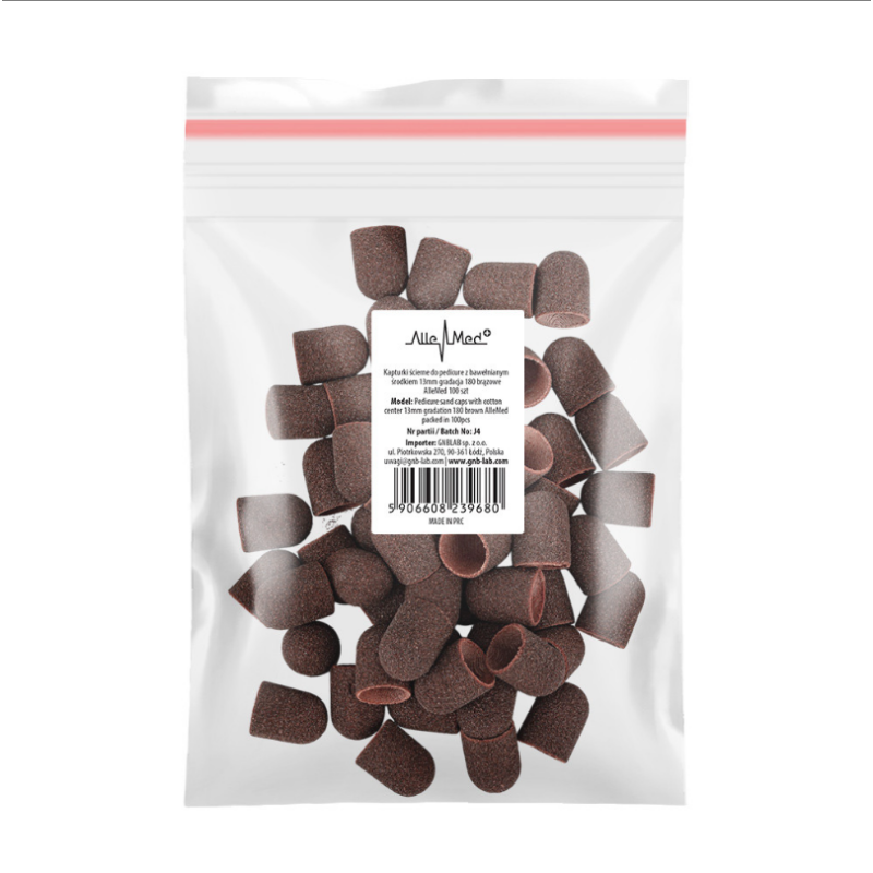 Brusne kapice - 13mm, 100kom