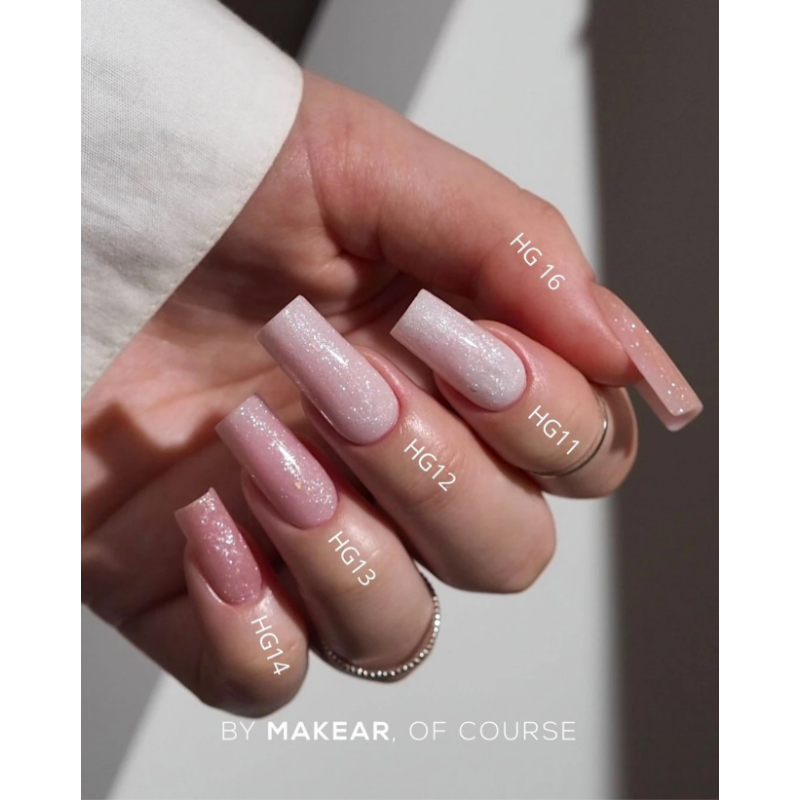 Challengel Builder Gel Shimmer Rose HG14