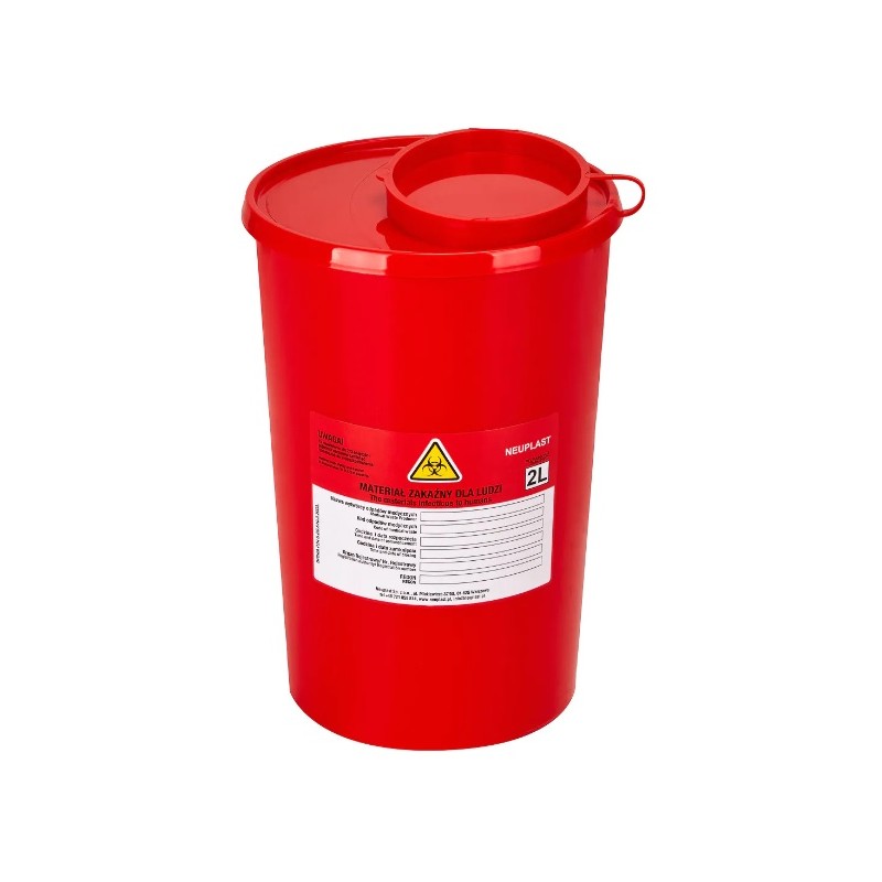 Posoda za medicinske odpadke 2l