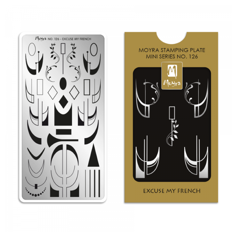 MOYRA MINI Platte EXCUSE MY FRENCH NR.126