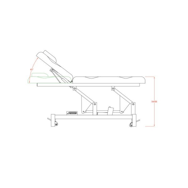 Električna masažna miza FOXY 2212