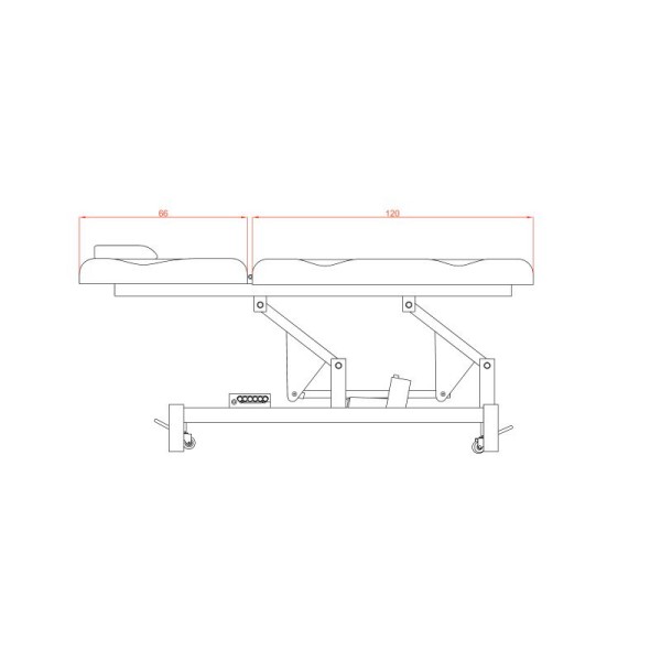 Električna masažna miza FOXY 2212