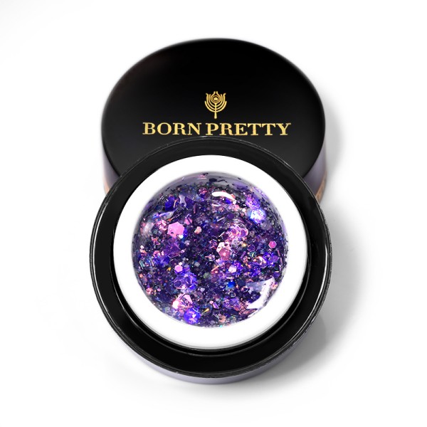 Durchsichtiges Gel mit Glitzer 52328-2