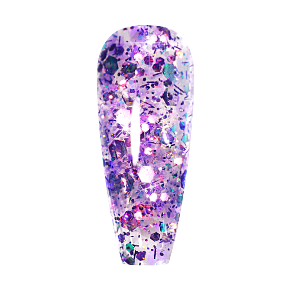 Durchsichtiges Gel mit Glitzer 52328-2