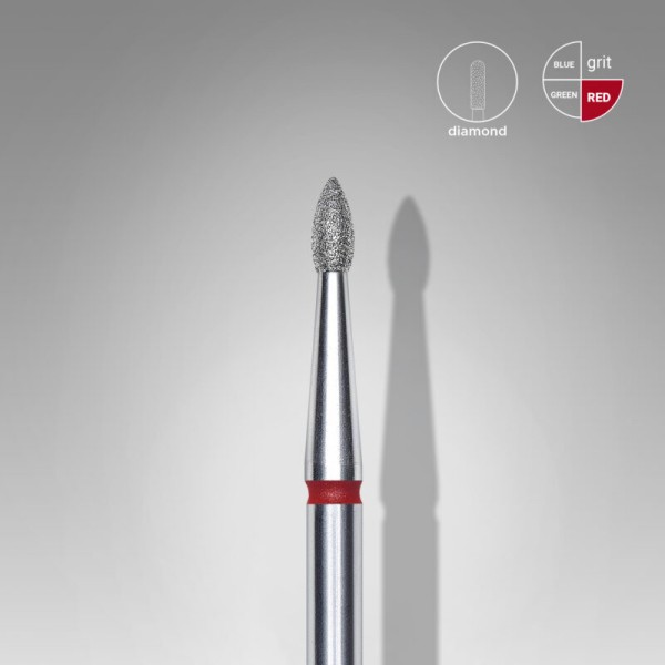 STALEKS Diamantni nastavek rdeč FA60R018/4 