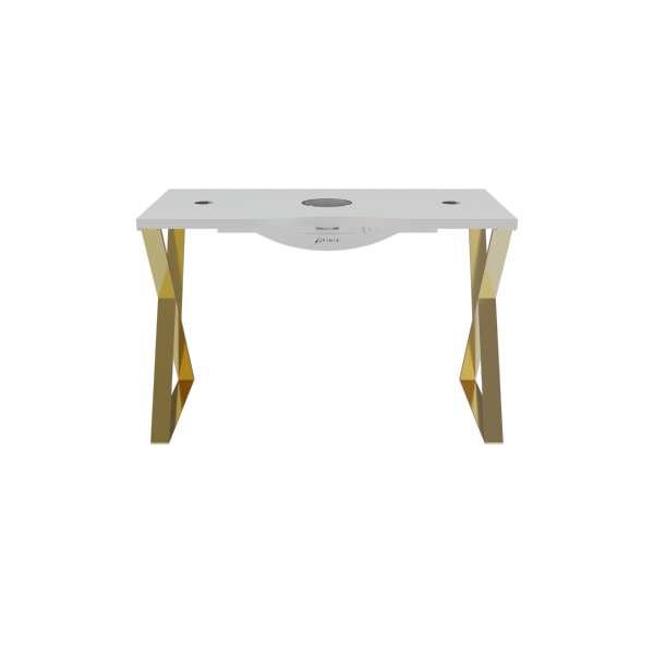 Miza za manikuro AFINIA ART DECO X - Zlata