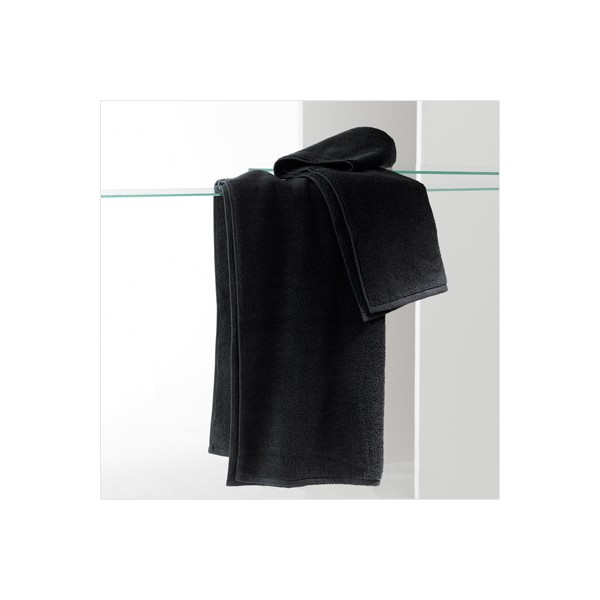 Črna brisača DELUXE 