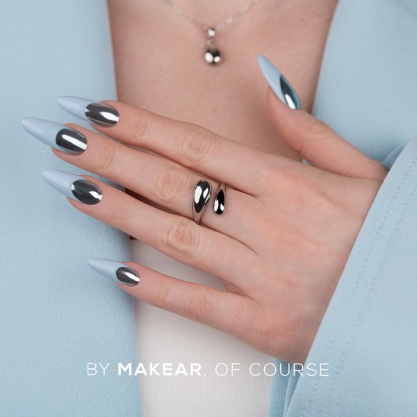 MAKEAR SFX tekoči Chrome effect - Blue BC07