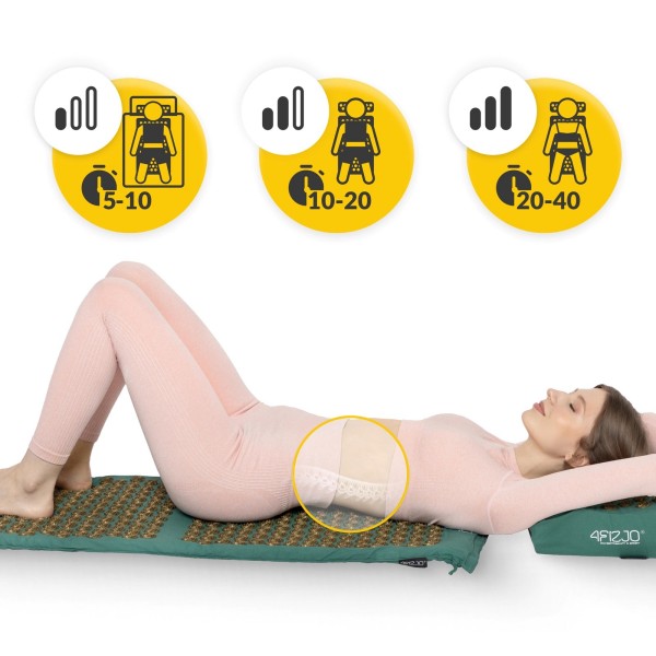 Akupressurmatte ECO mit XL Kissen