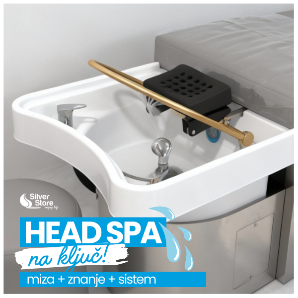 HEAD SPA NA KLJUČ – MASTERCLASS + MIZA