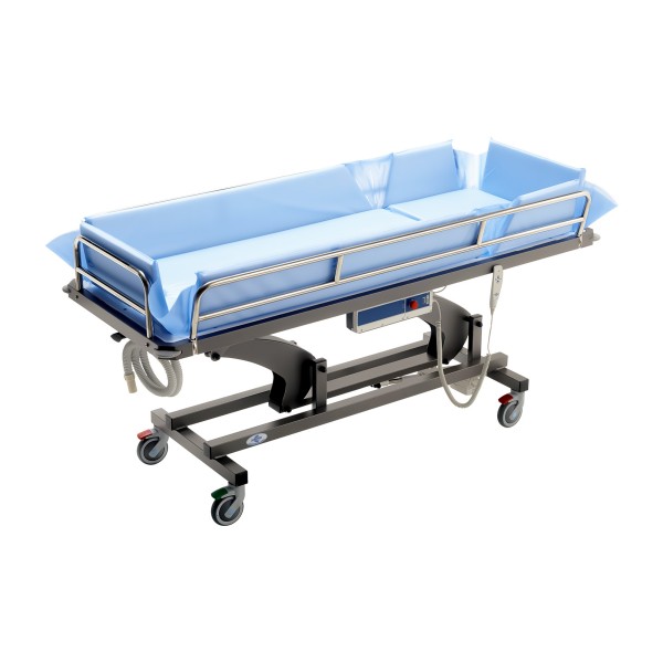 Voziček za tuširanje za starejše