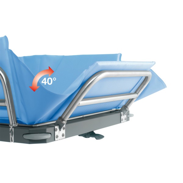 Voziček za tuširanje za starejše