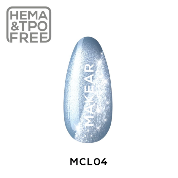 Makear MCL04 Furry Blue - UV Gel Polish 8ml