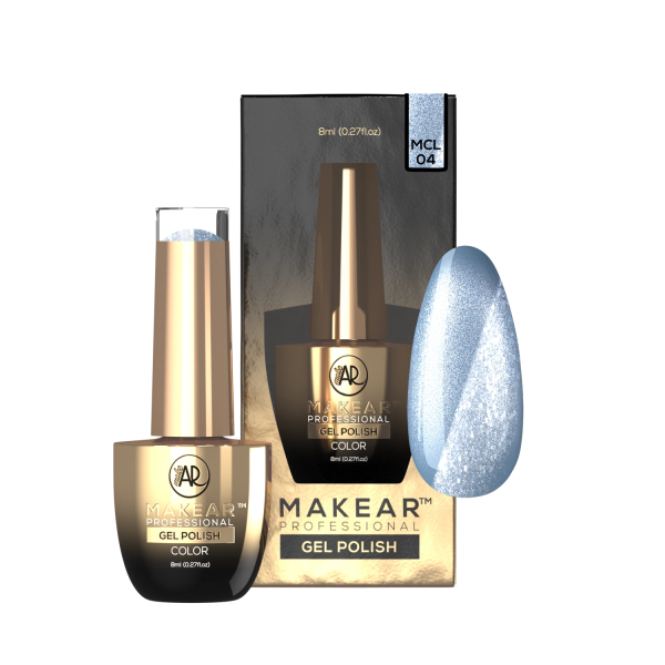 Makear MCL04 Furry Blue - UV Gel Polish 8ml