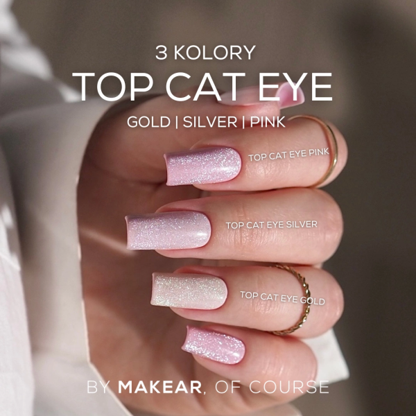 Makear Top no wipe - Cat Eye Pink