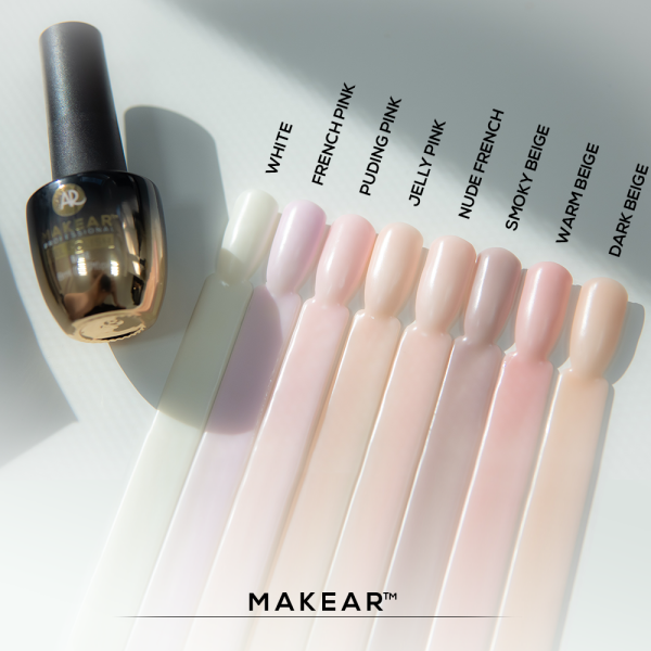 Makear NUDE RUBBER BASE - Nude FRENCH
