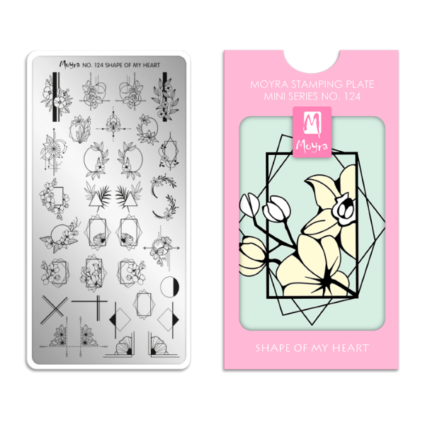 Moyra MINI Platte Shape of my heart Nr.124