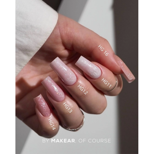 Challengel Builder Gel Shimmer Rose HG14