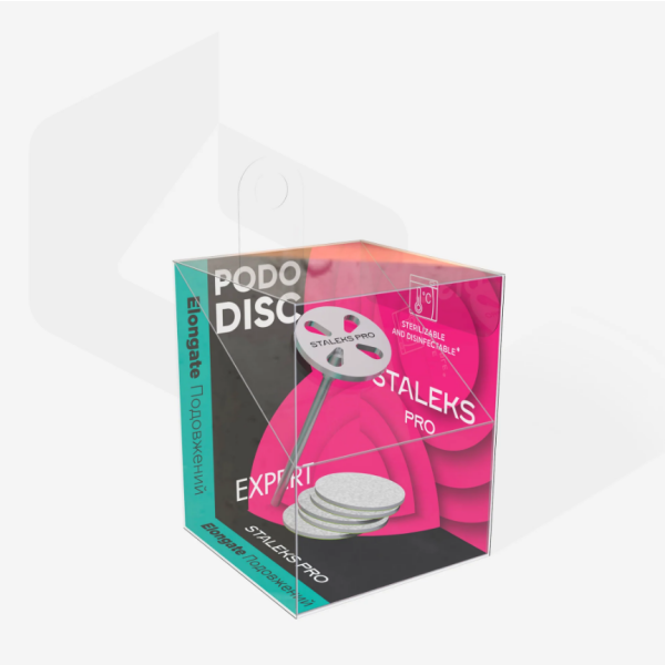 Podaljšan disk za pedikuro + set brusnih trakov PDLSET-15