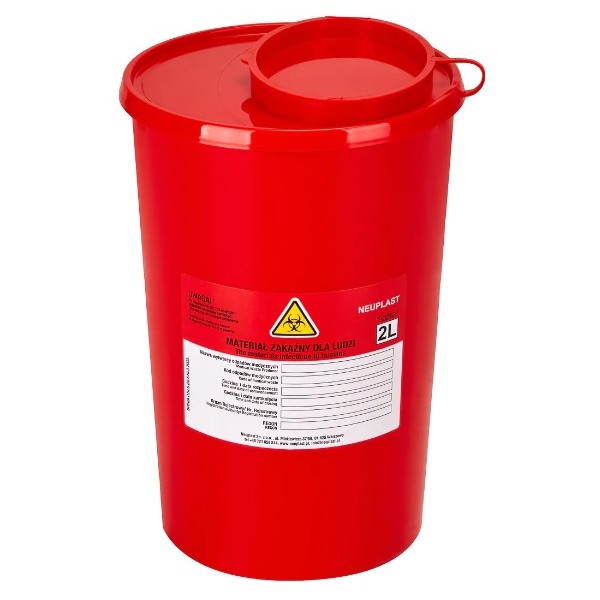 Posoda za medicinske odpadke 2l