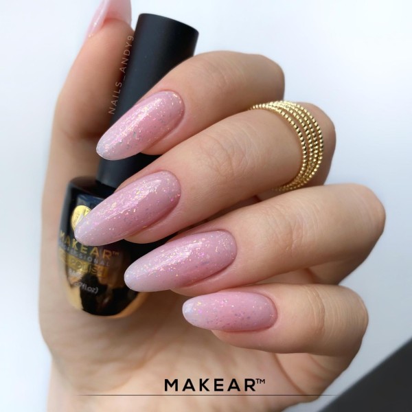 Makear SPARKLING RUBBER BASE - Casiopeia