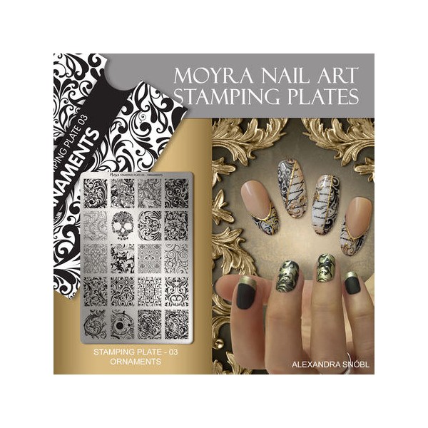 Moyra Ploščica ORNAMENTS Nr.03