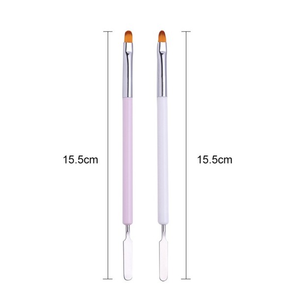 Čopič z lopatico/potiskačem za akril - 44795