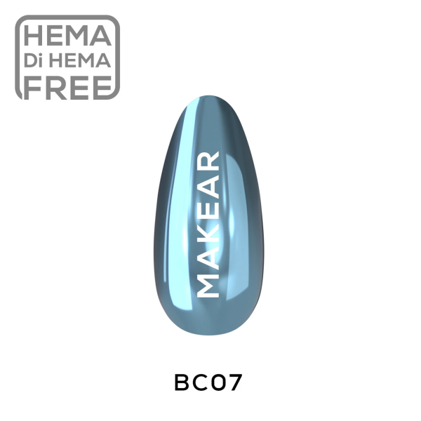 MAKEAR SFX tekoči Chrome effect - Blue BC07