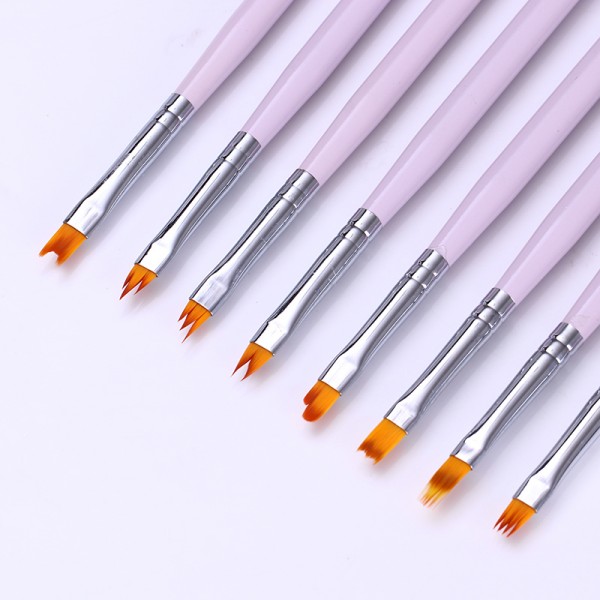 Set Nail Art Pinsel 8 Stück