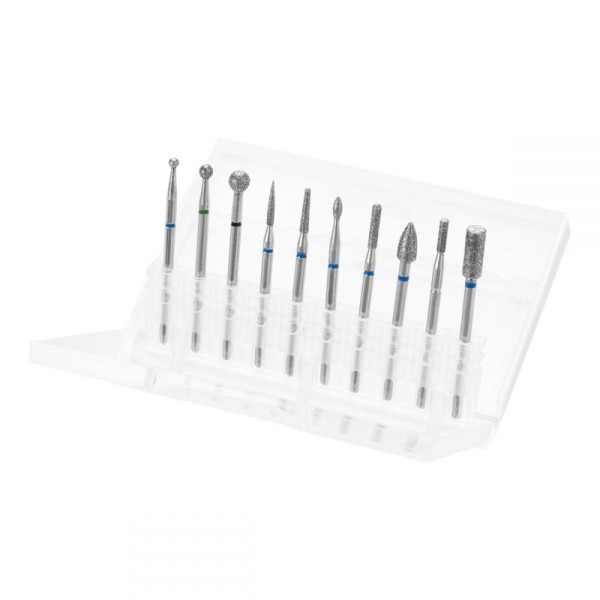 Komplet 10 diamantnih brusilnih nastavkov AS1042